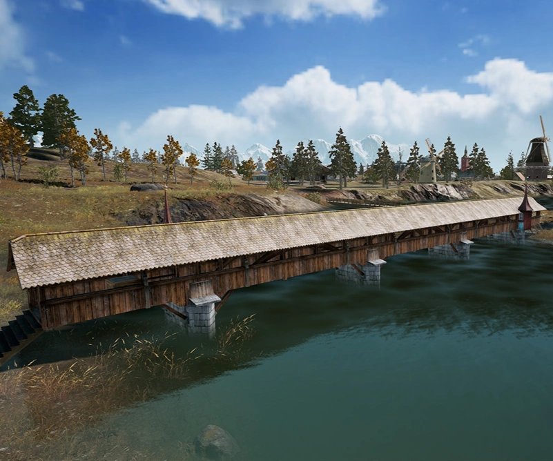 Guess the location on the PUBG Vikendi map