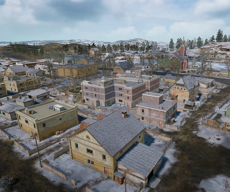 Guess the location on the PUBG Vikendi map