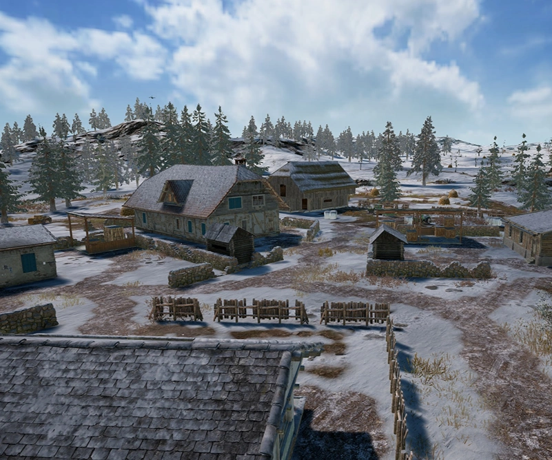 Guess the location on the PUBG Vikendi map