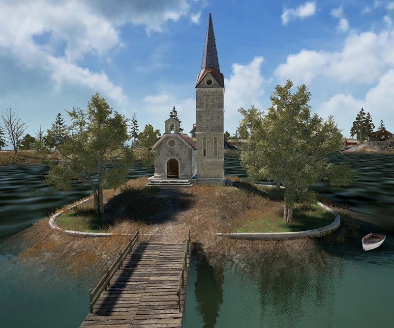 Guess the location on the PUBG Vikendi map