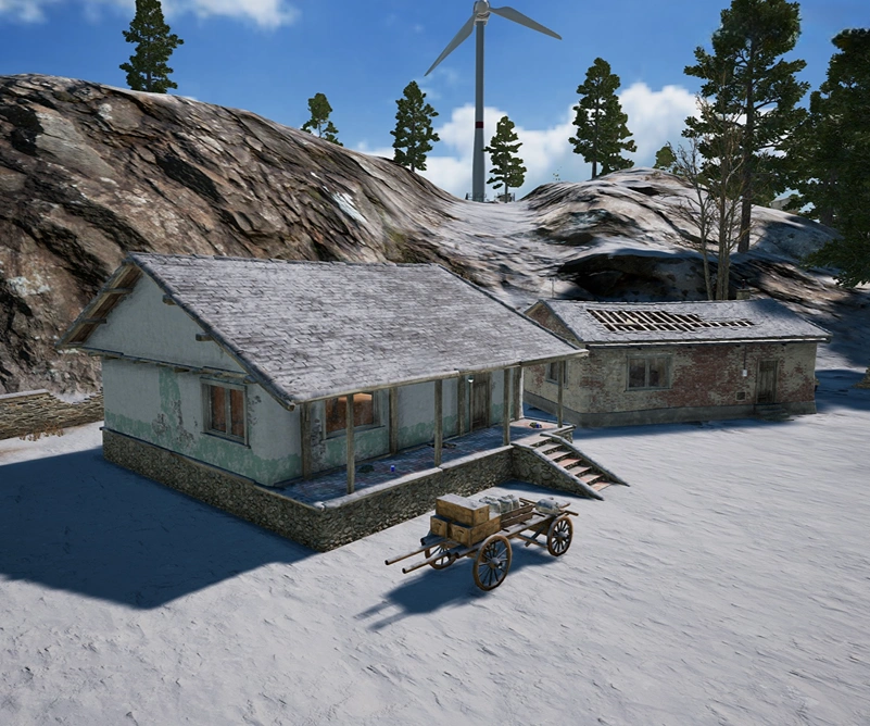 Guess the location on the PUBG Vikendi map