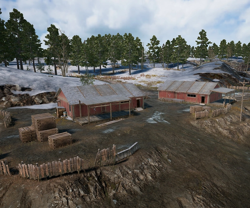 Guess the location on the PUBG Vikendi map