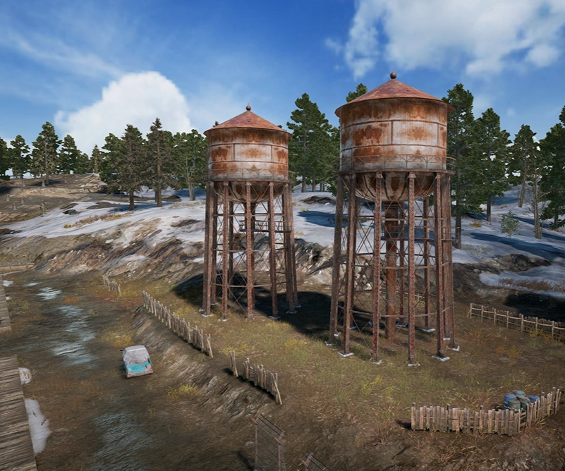 Guess the location on the PUBG Vikendi map