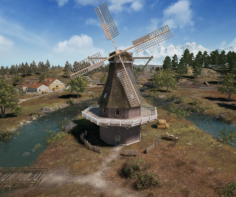 Guess the location on the PUBG Vikendi map