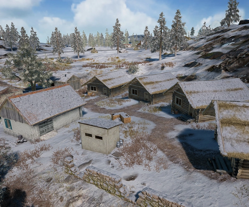 Guess the location on the PUBG Vikendi map