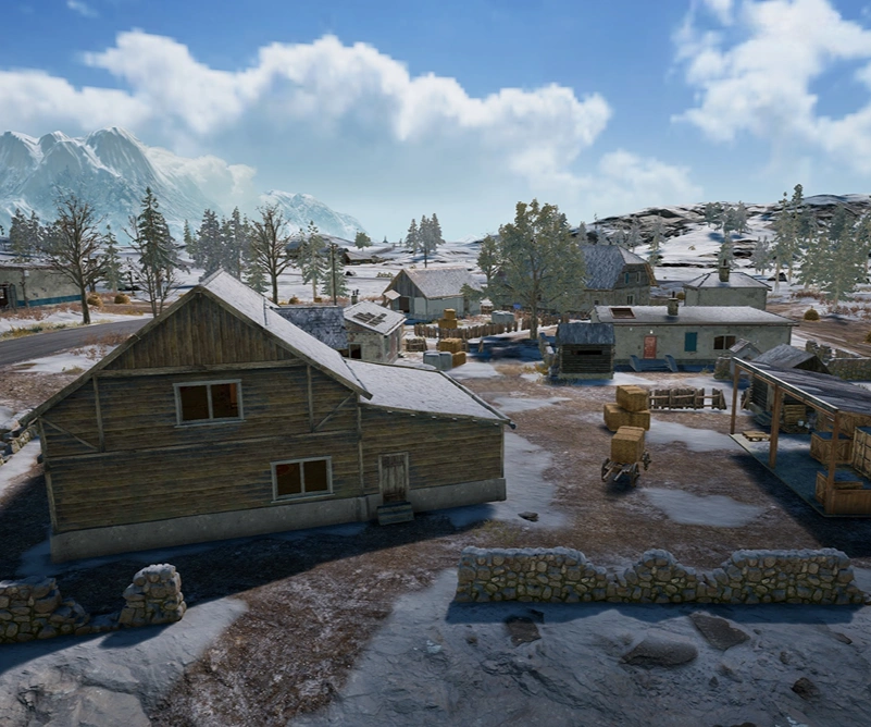 Guess the location on the PUBG Vikendi map