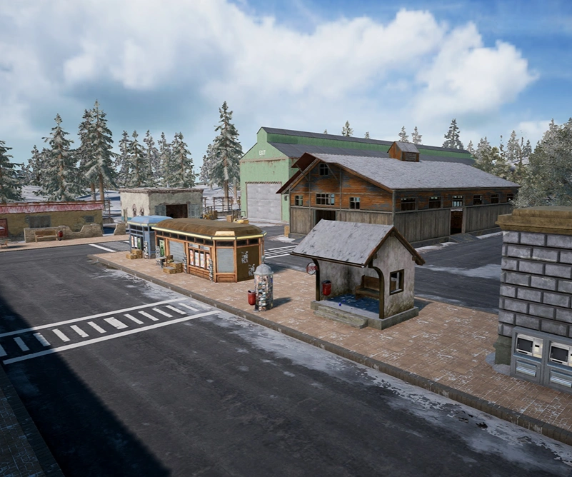 Guess the location on the PUBG Vikendi map