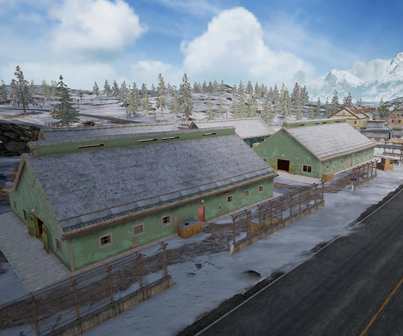 Guess the location on the PUBG Vikendi map