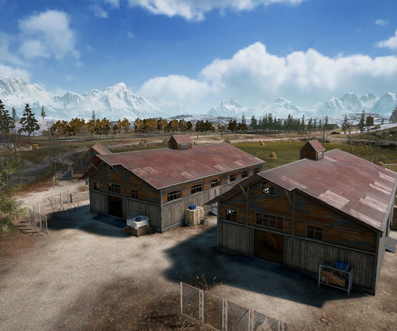 Guess the location on the PUBG Vikendi map