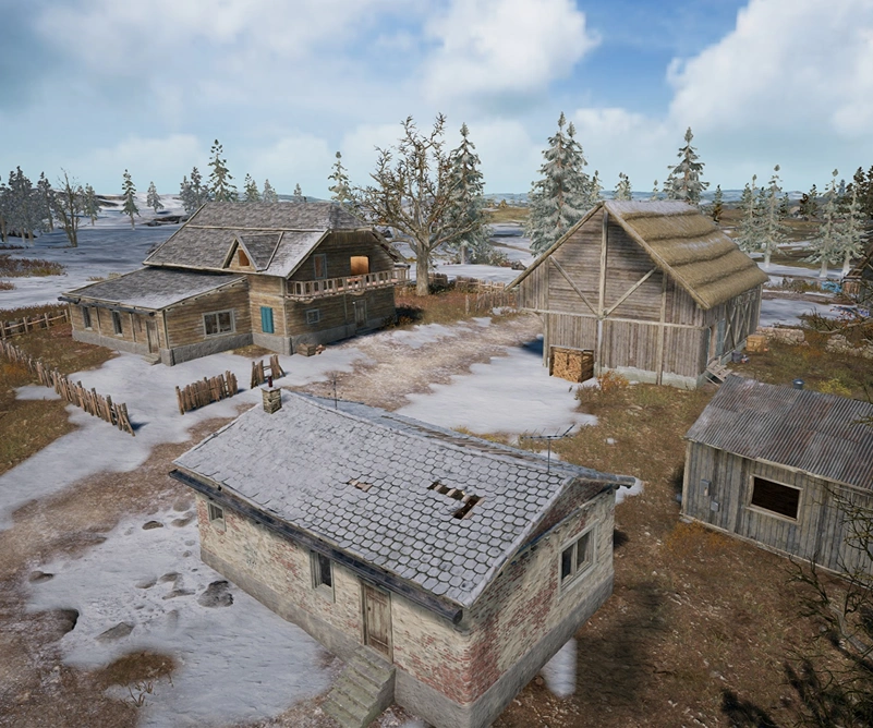 Guess the location on the PUBG Vikendi map