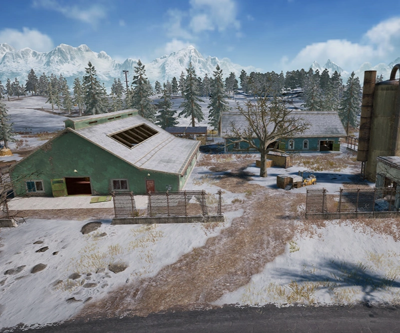 Guess the location on the PUBG Vikendi map