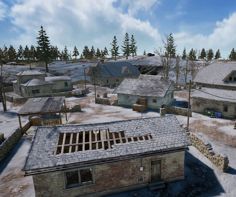 Guess the location on the PUBG Vikendi map