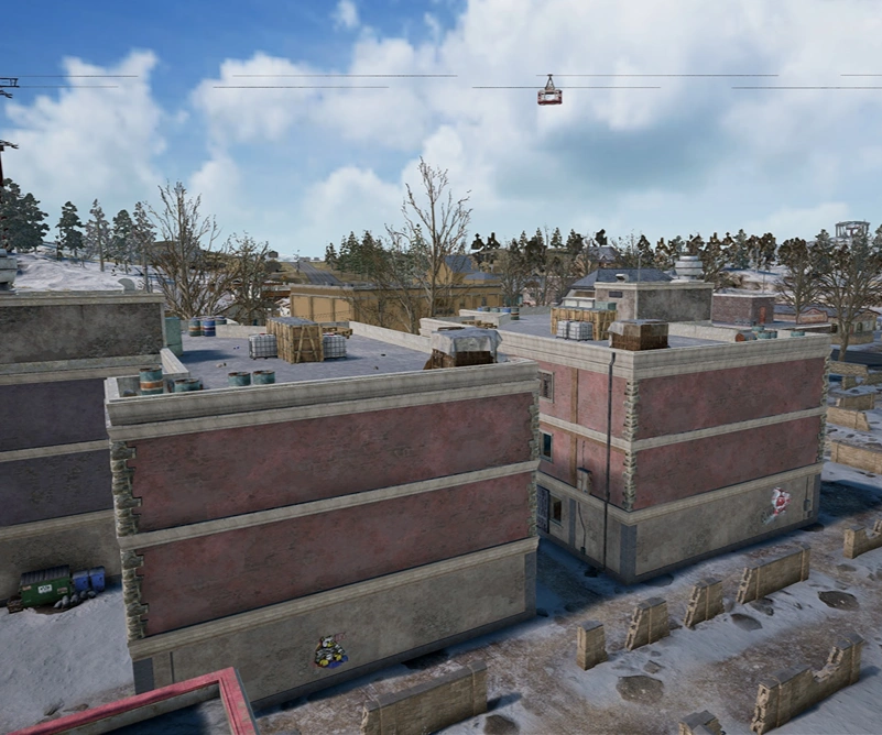 Guess the location on the PUBG Vikendi map