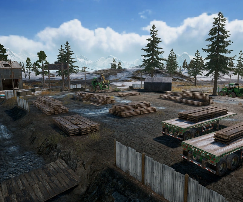 Guess the location on the PUBG Vikendi map