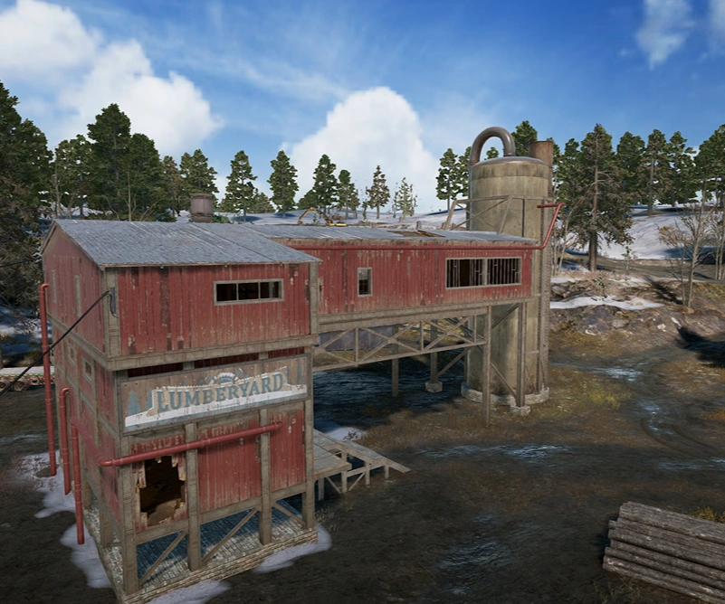 Guess the location on the PUBG Vikendi map