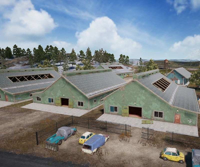 Guess the location on the PUBG Vikendi map