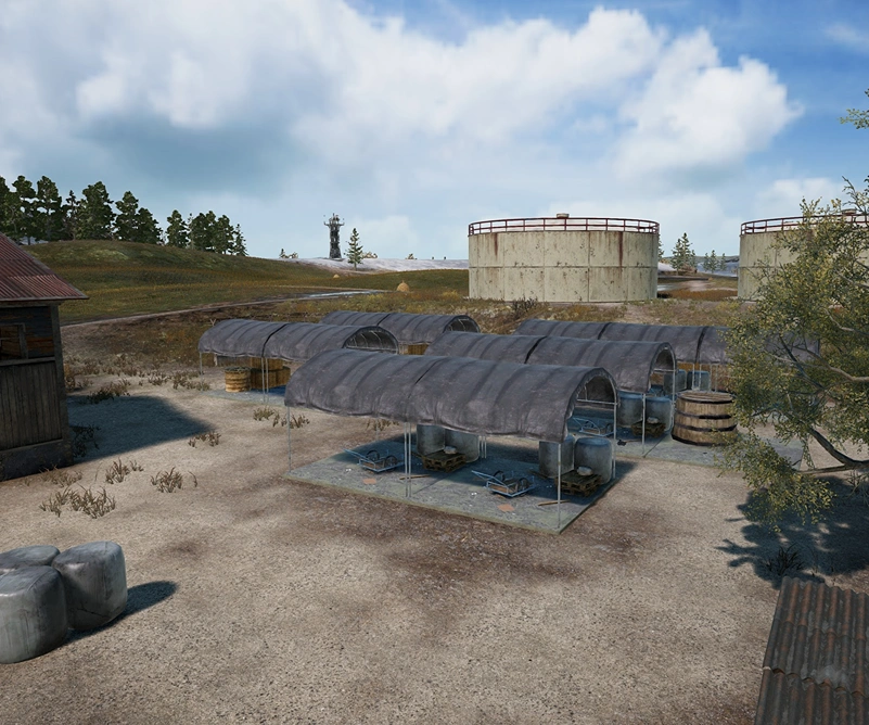 Guess the location on the PUBG Vikendi map