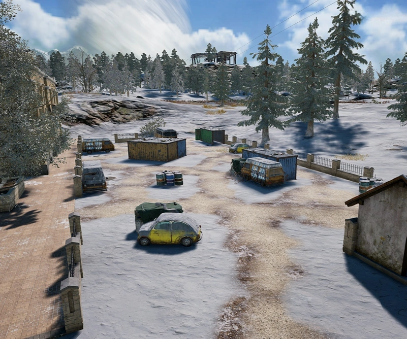 Guess the location on the PUBG Vikendi map