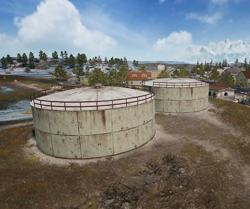 Guess the location on the PUBG Vikendi map