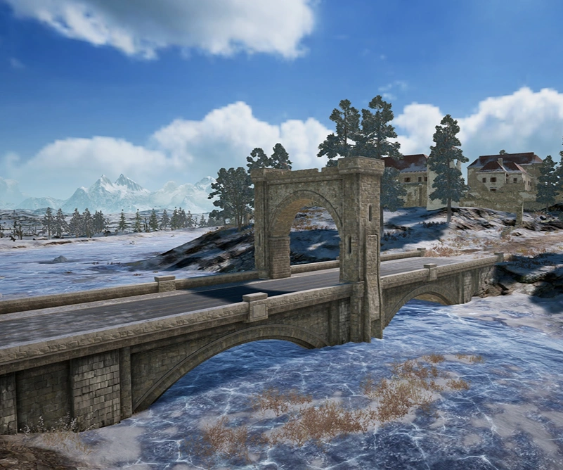 Guess the location on the PUBG Vikendi map