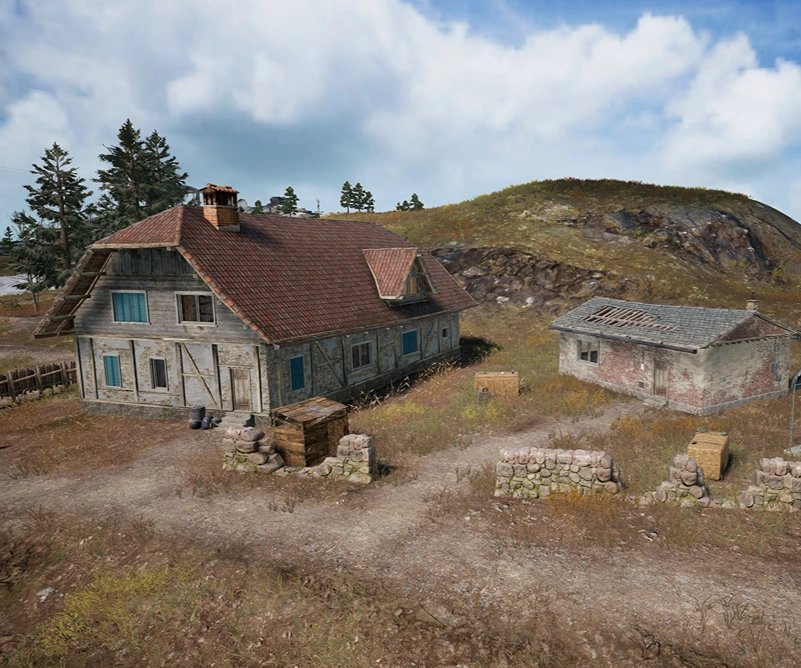 Guess the location on the PUBG Vikendi map