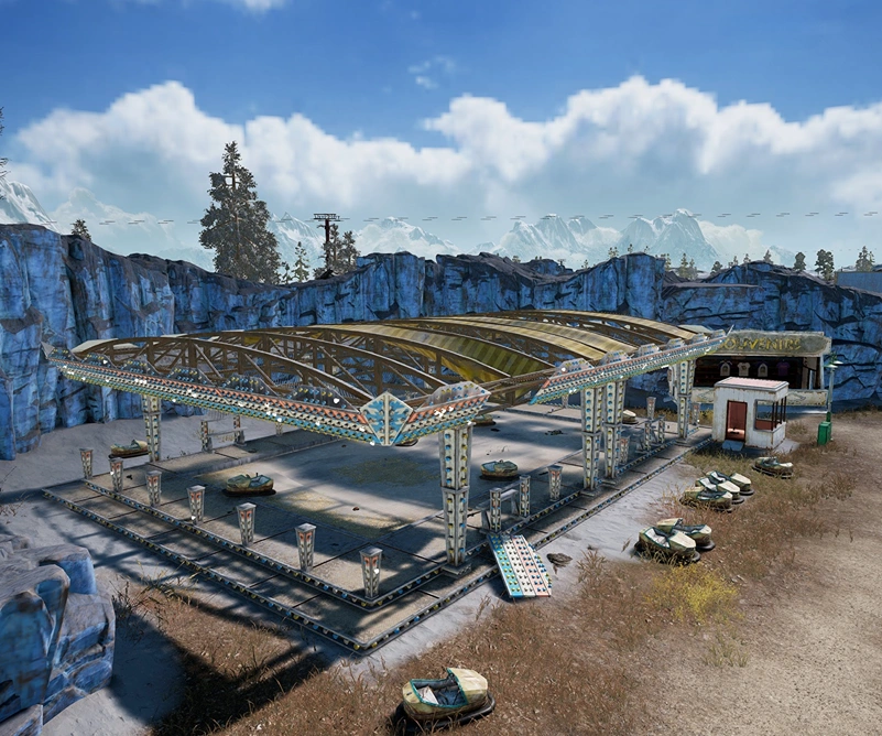 Guess the location on the PUBG Vikendi map