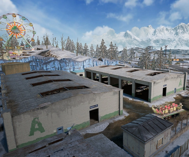 Guess the location on the PUBG Vikendi map