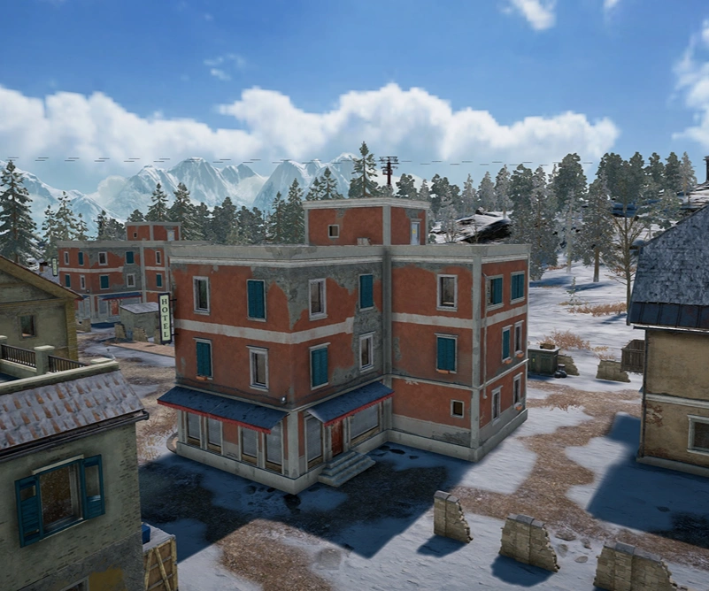 Guess the location on the PUBG Vikendi map
