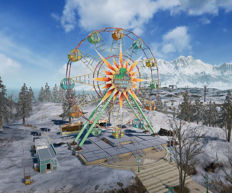 Guess the location on the PUBG Vikendi map