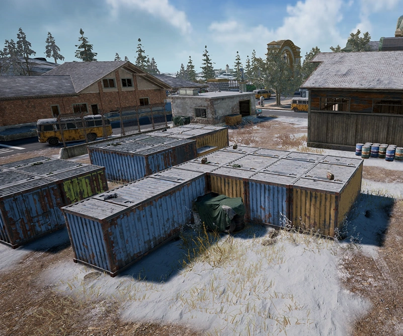 Guess the location on the PUBG Vikendi map