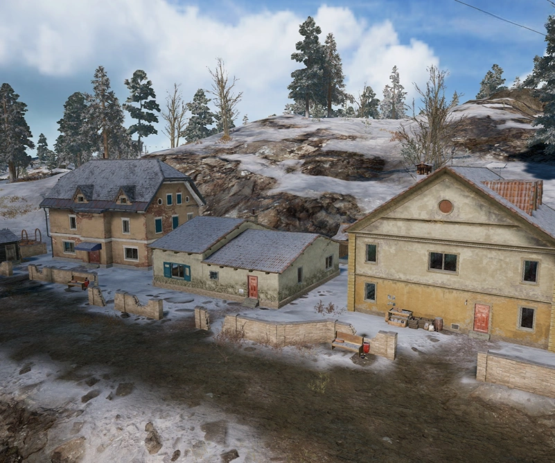 Guess the location on the PUBG Vikendi map