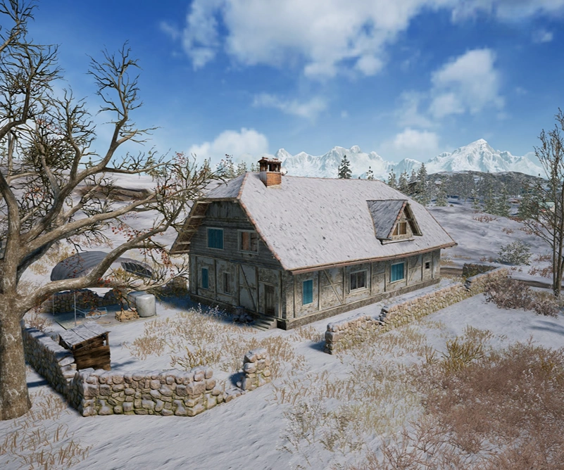 Guess the location on the PUBG Vikendi map