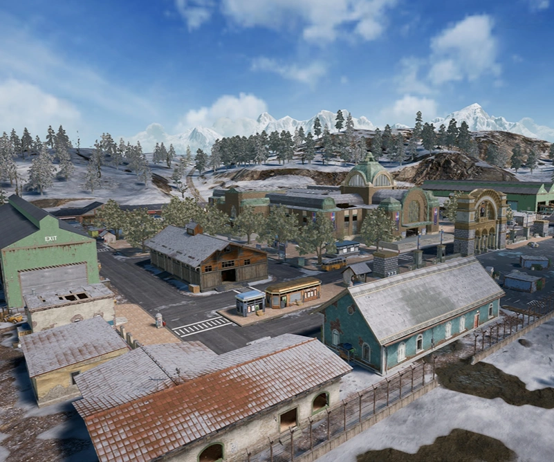Guess the location on the PUBG Vikendi map