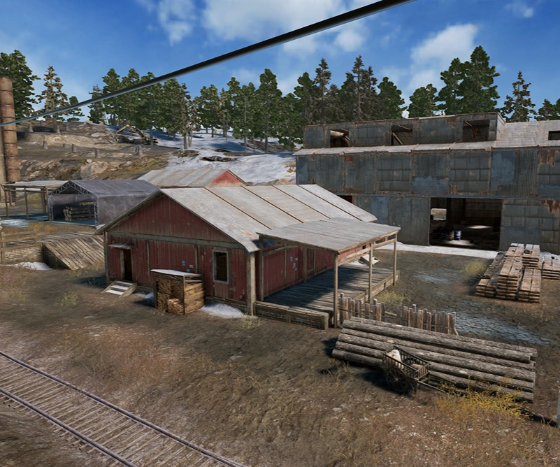 Guess the location on the PUBG Vikendi map