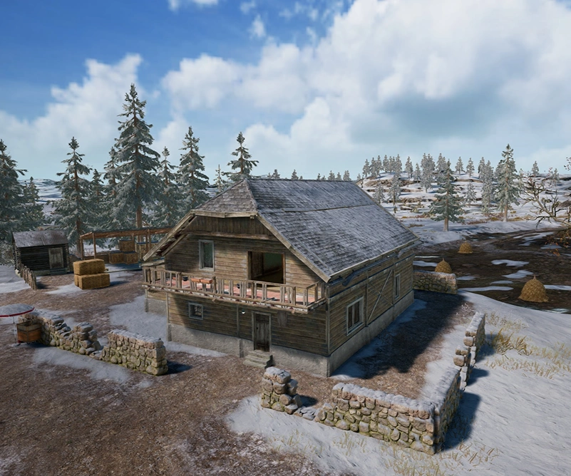 Guess the location on the PUBG Vikendi map