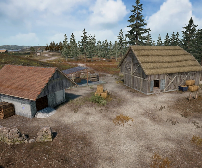 Guess the location on the PUBG Vikendi map